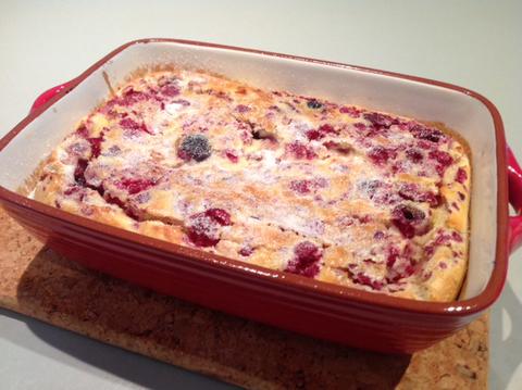 Cherry-Berry Clafoutis