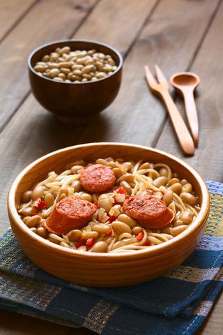 Bean and Noodle soup