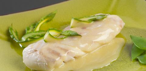 filet de poisson au beurre blanc de Désormeau