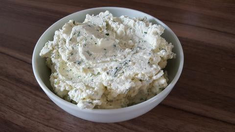 Mediterranean cream cheese