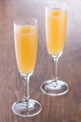 Cóctel Bellini San Valentín