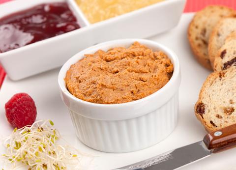 Sausage and apple pate