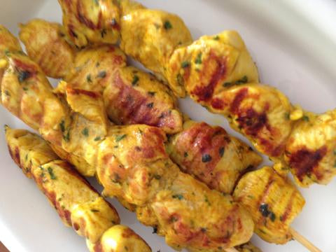 Pinchos morunos de pollo