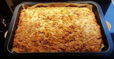 Corn flakes cake