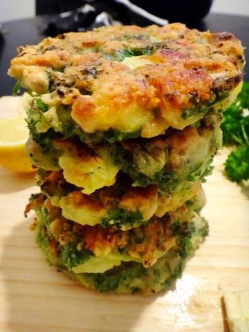 Broccoli Feta Fritters