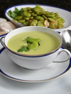 Broad bean cream