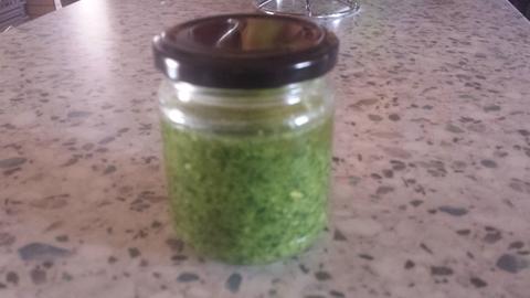 Arugula-Basil-Pesto