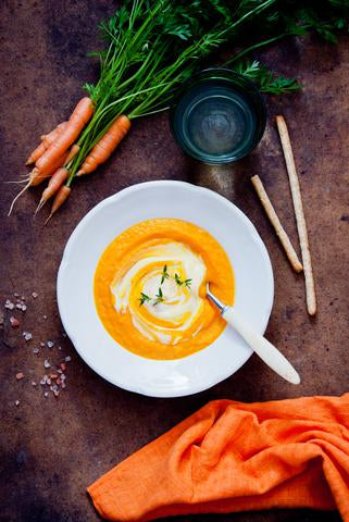 CARROT with cinnamon soup
