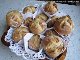 Quick yogurt rolls