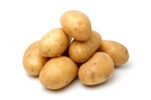 Boiled potatoes