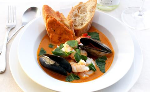 Skinnymixer's Seafood Bisque