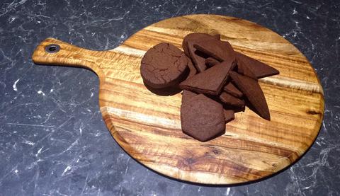 Vegan Chocolate Shortbread