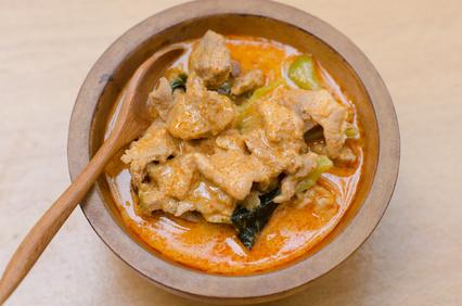 CURRY DE PORC ou poulet/dinde AU LAIT DE COCO