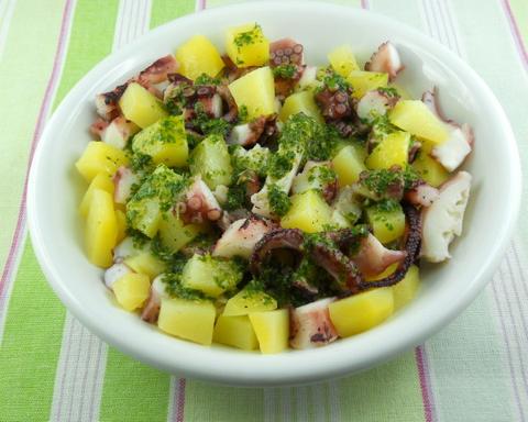 Octopus Potato Salad
