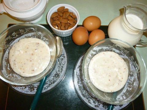 Almond- Nut Pudding