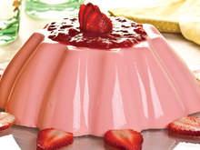 Strawberry Flan