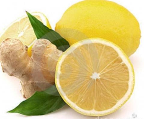 Lemon ginger syrup (very good for colds)
