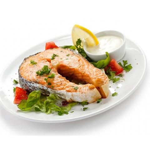 STEAMED SALMON