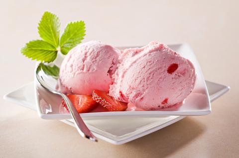 Strawberry icecream