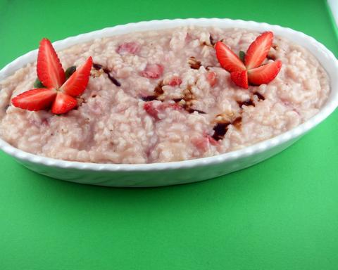 Strawberry  and Franciacorta Risotto