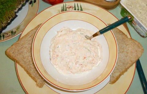 Frischkäse mit Kresse