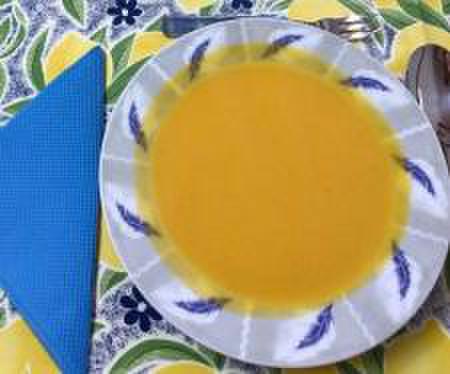 Carrot and pumpkin soup