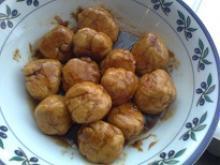 Boulettes de poulet caramélisées