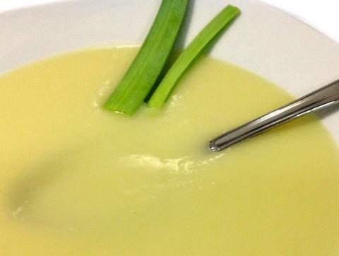 Sopa de alho francês