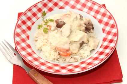 Blanquette de dinde à ma façon, en toute légèreté de DESORMEAU