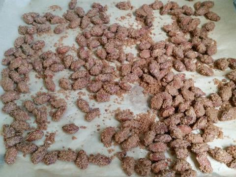 Roasted almonds