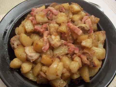 Pomme de terre au lard