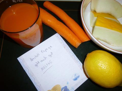 Carrots and Papaya Drink