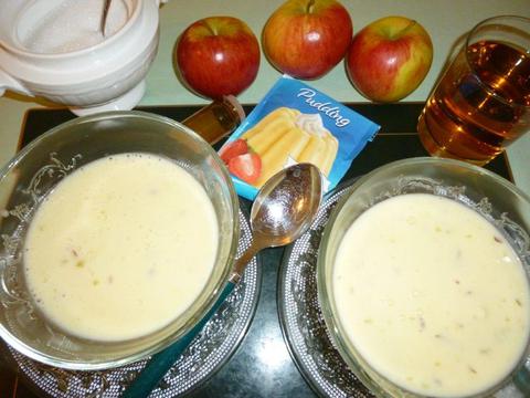 Apple Custard (Vegan)