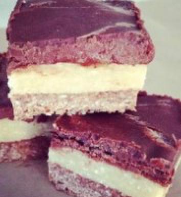 Raw Peppermint Slice