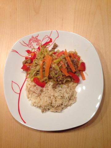 Rindfleisch "koreanisch"