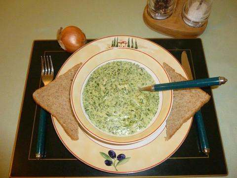 Chicken with Cheese and Spinach