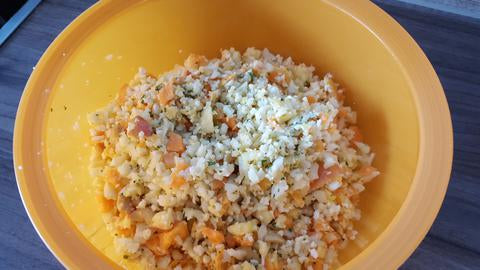 Cauliflower cashew salad