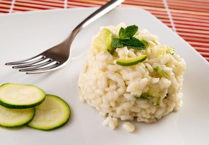 Risotto a la courgette
