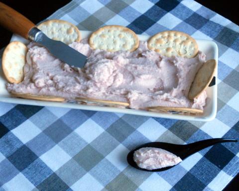 Ham Steak and Ricotta Mousse