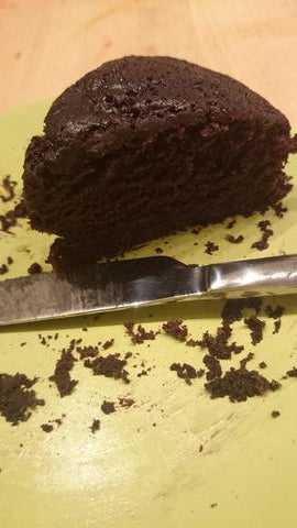 Vegan juicy chocolate cake