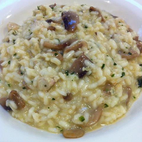 Creamy Chicken and Mushroom Risotto