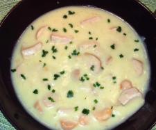 Potato Soup with Sausages and Carrots