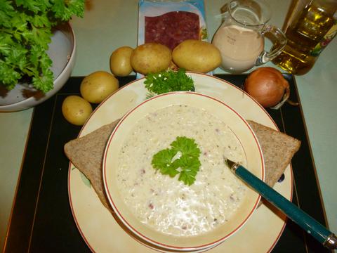 Potato -Sauerkraut- Herbs-Stew