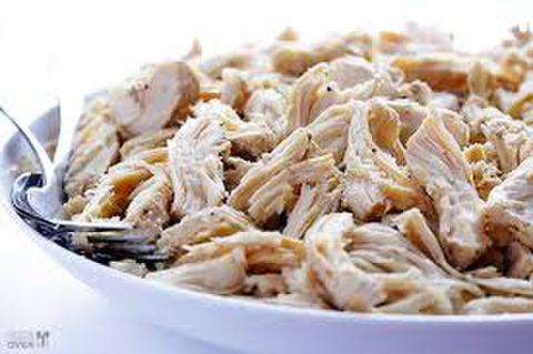 Shredded chicken (for sandwiches)
