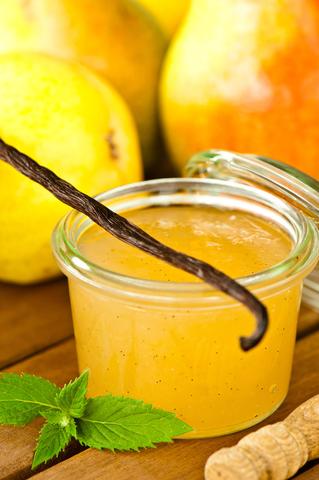 Vanilla Pear Preserves