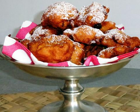 Apple Raisin Fritter