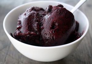 Super Skinny Blueberry Sorbet