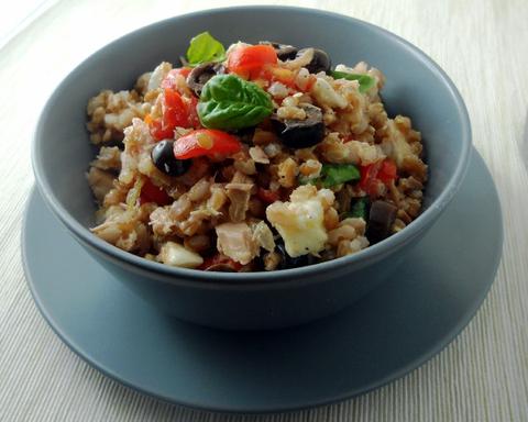 Cold Spelt in Salad