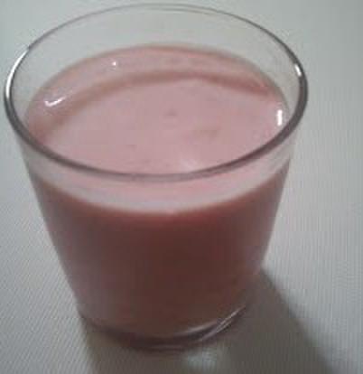 Yaourt à boire à la fraise d'Anita
