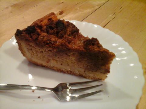 Apple Cake with Almond Crumbles